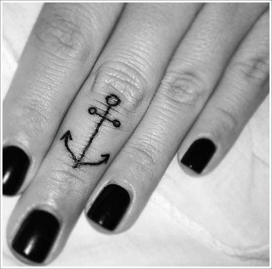 Anchor Tattoo Meaning and models (32)