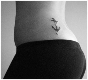 Anchor Tattoo Meaning and models (5)