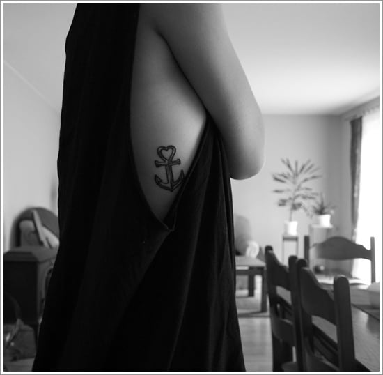 Anchor Tattoo Meaning and models (7)