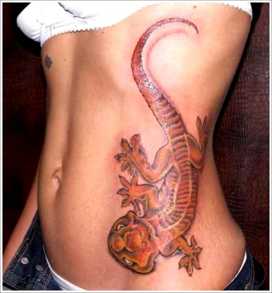 Lizard tattoo designs for women and men (11)