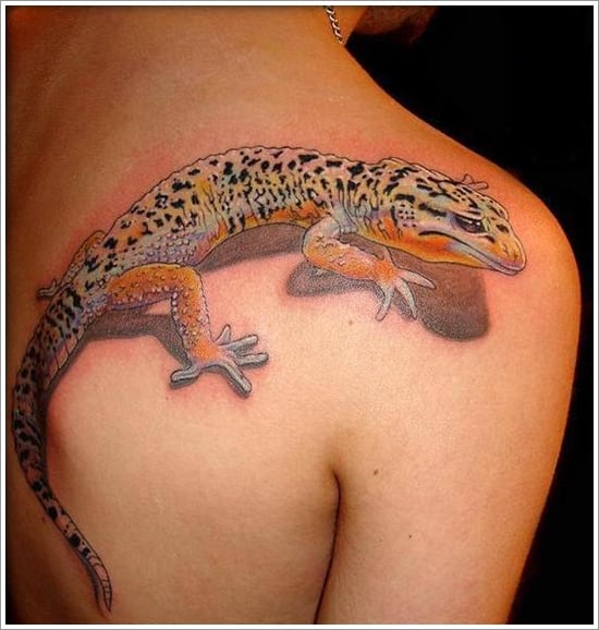 Lizard tattoo designs for women and men (21)