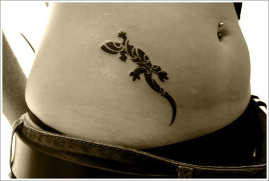 Lizard tattoo designs for women and men (22)