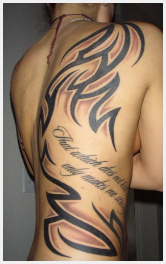Tribal Back Tattoo Designs (2)