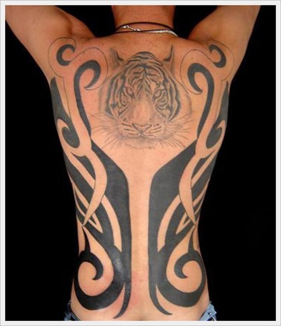 Tribal Back Tattoo Designs (20)