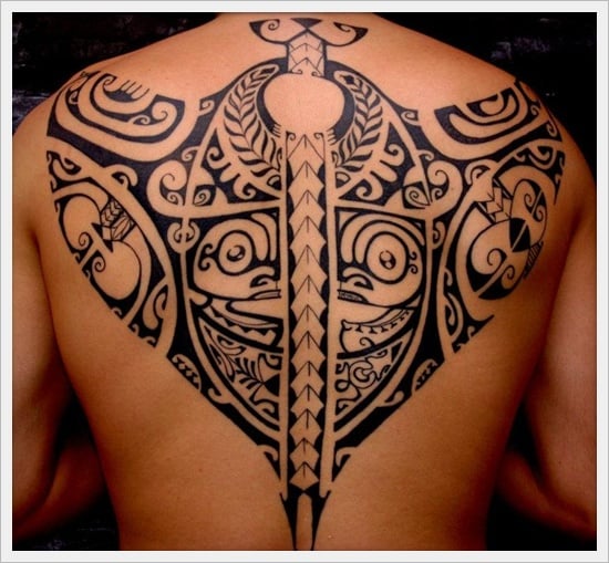  Tribal Back Tattoo Designs (32) 