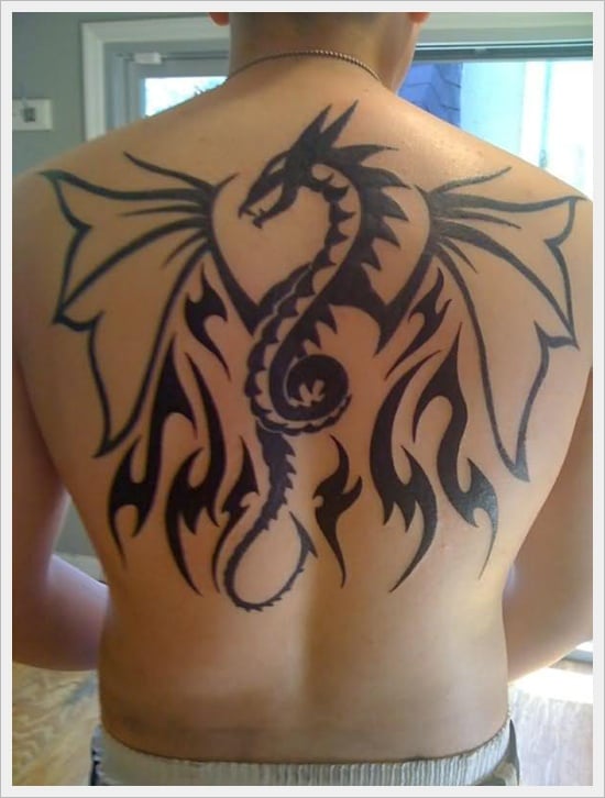  Tribal Back Tattoo Designs (24) 