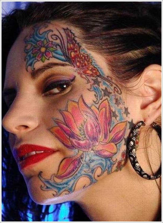 40 Jaw Dropping Face Tattoos That Will Shock You