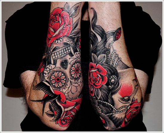 Flower Tattoo For Men