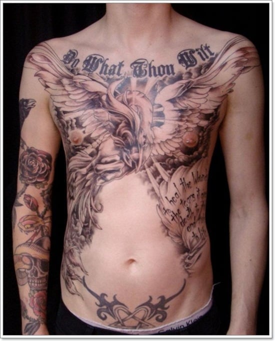  Phoenix Tattoo Designs for men (6) 