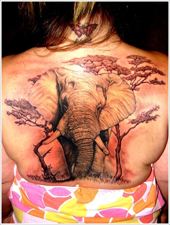 Elephant Tattoo (27)