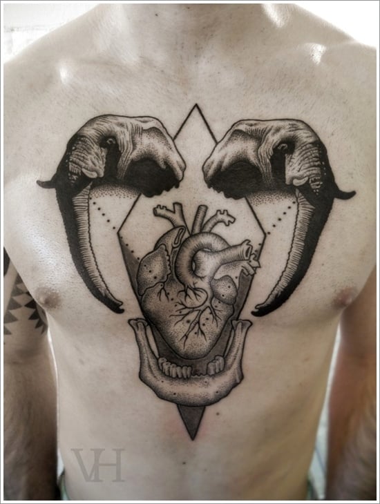  Elephant Tattoo (28) 