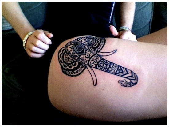  Elephant Tattoo (30) 