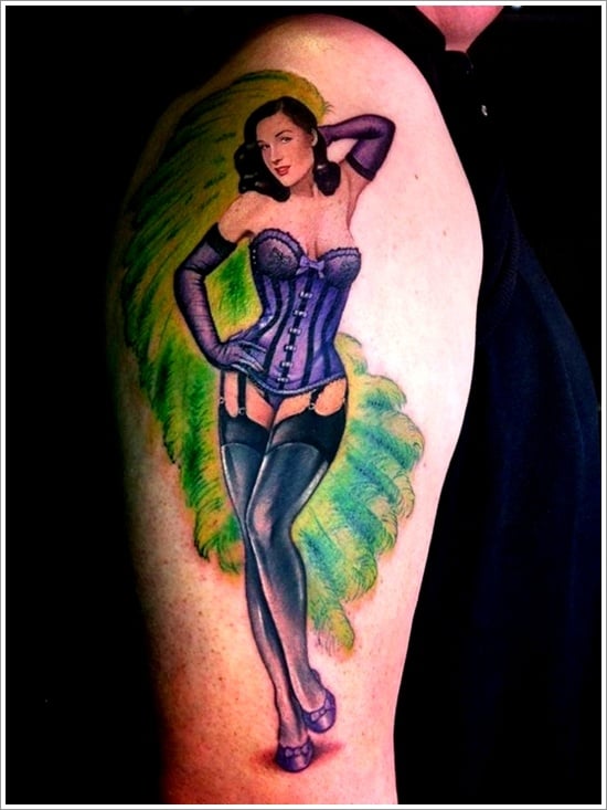 35 Naughty And Sexy Pin Up Girl Tattoos