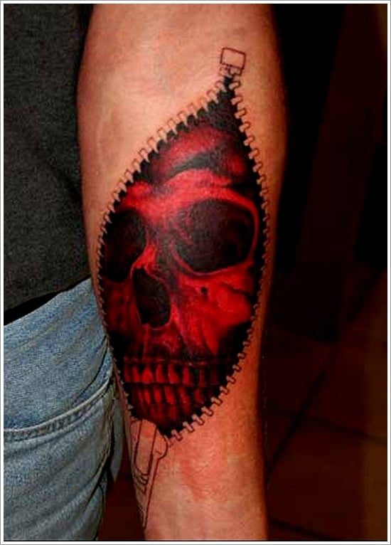  tore the skin Tattoo (17) 