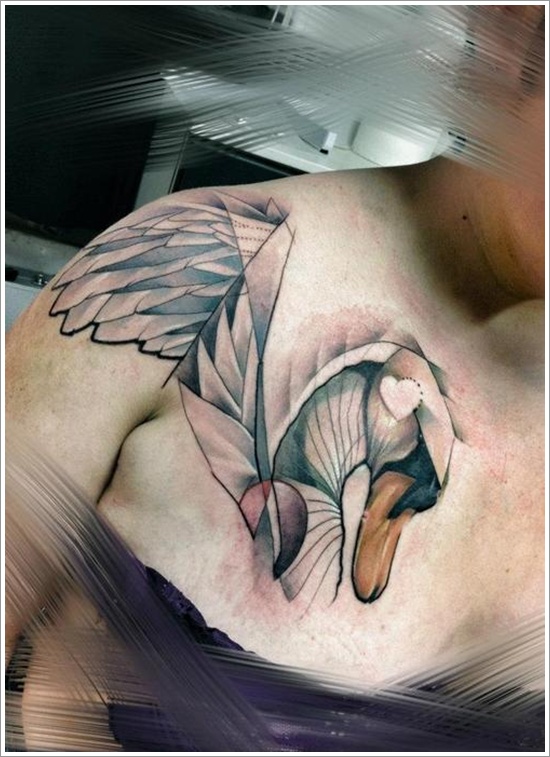 swan tattoo designs (27)