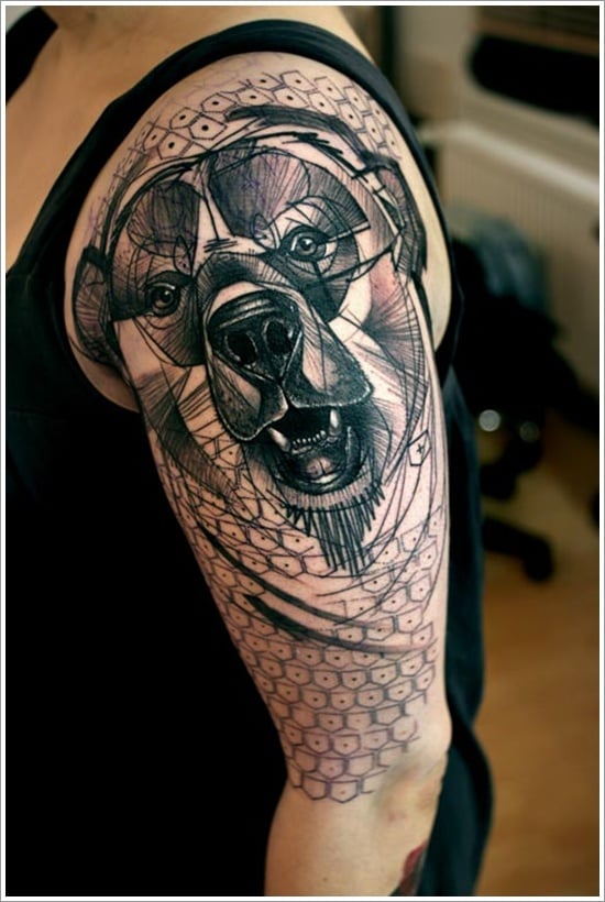 Bear Tattoo Design (21)