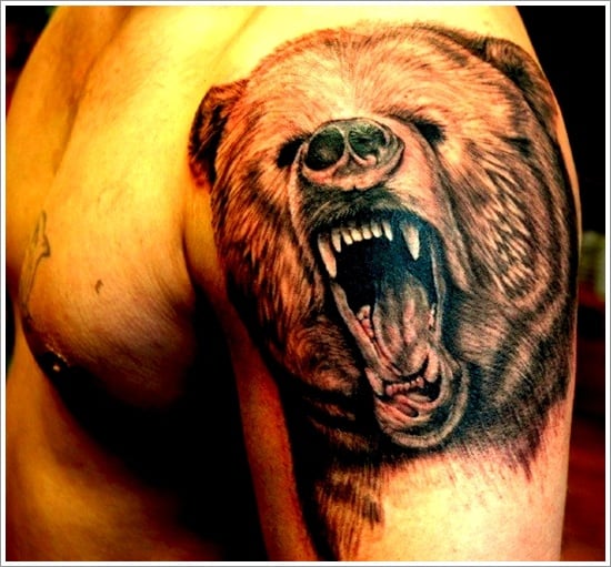  Bear Tattoo Design (32) 