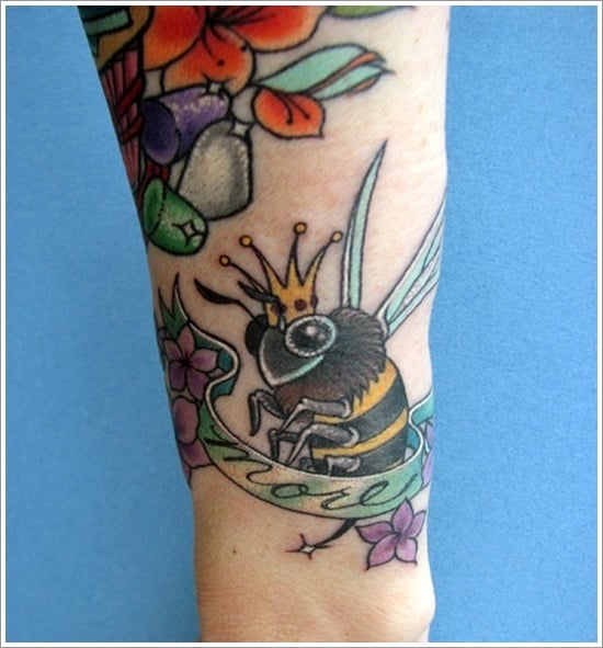 Bee Tattoo Designs (5)