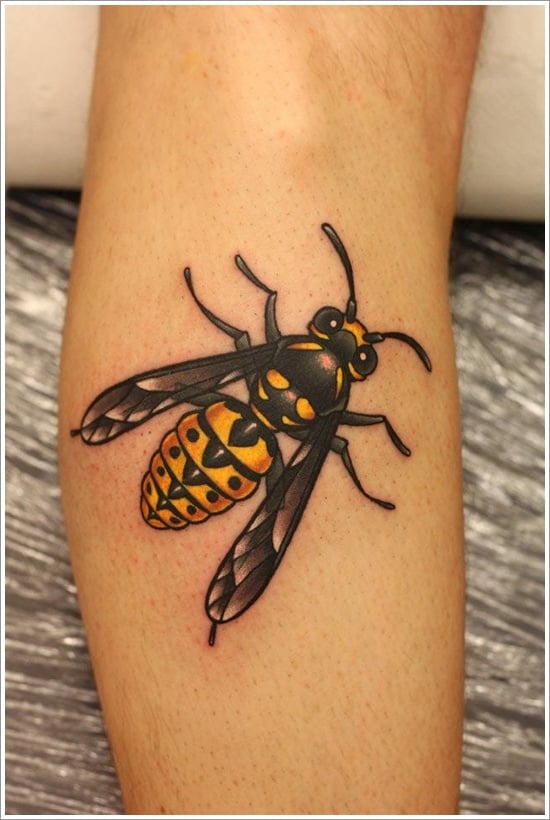 Bee Tattoo Designs (6)