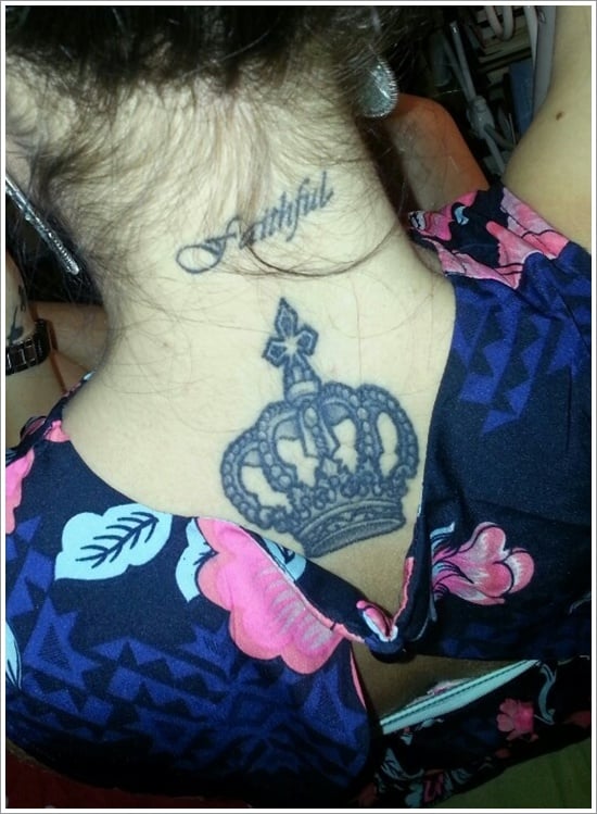  Crown Tattoo Designs (15) 