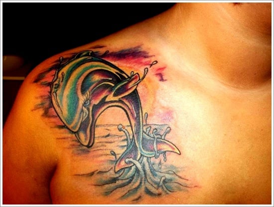  Dolphin Tattoo Designs (35) 