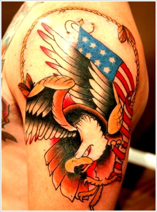  Eagle tattoo designs (25) 