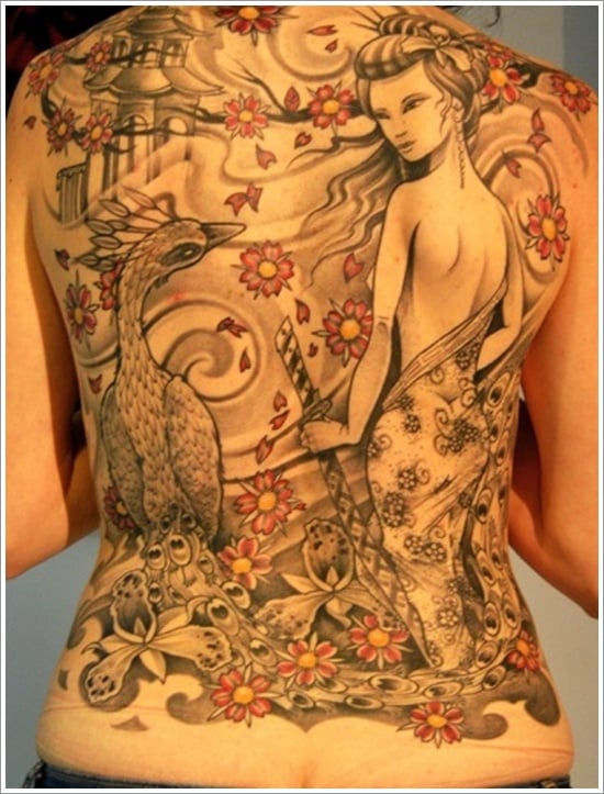 Geisha Tattoo Designs (19 ) 