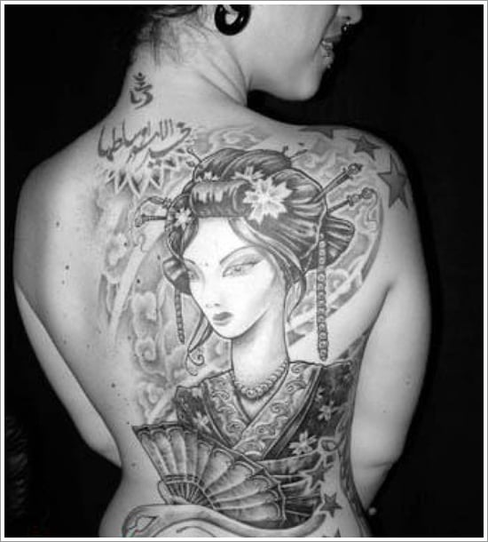 45 Traditional Geisha Tattoo that Inspire your Artistic Side