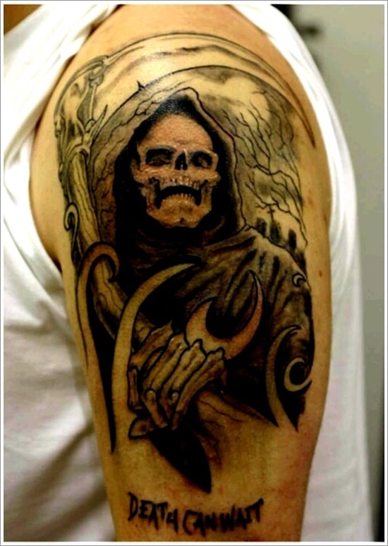  Grim Reaper Tattoo Designs (13) 
