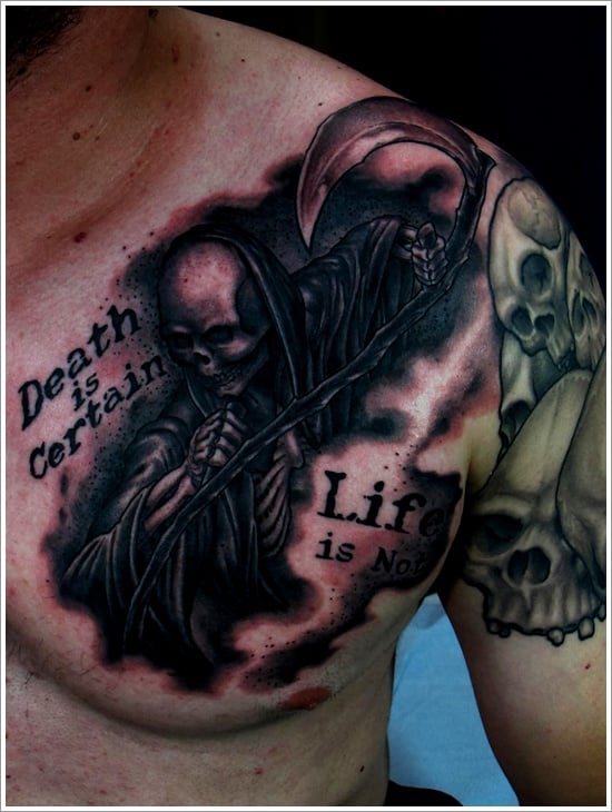  Grim Reaper Tattoo Designs (23) 