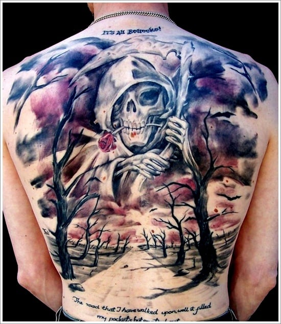  Grim Reaper Tattoo Designs (27) 