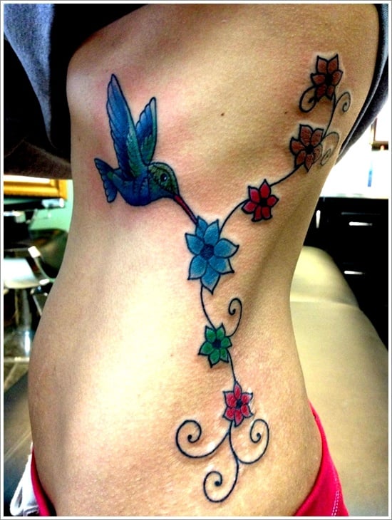 Hummingbird tattoo designs (14)