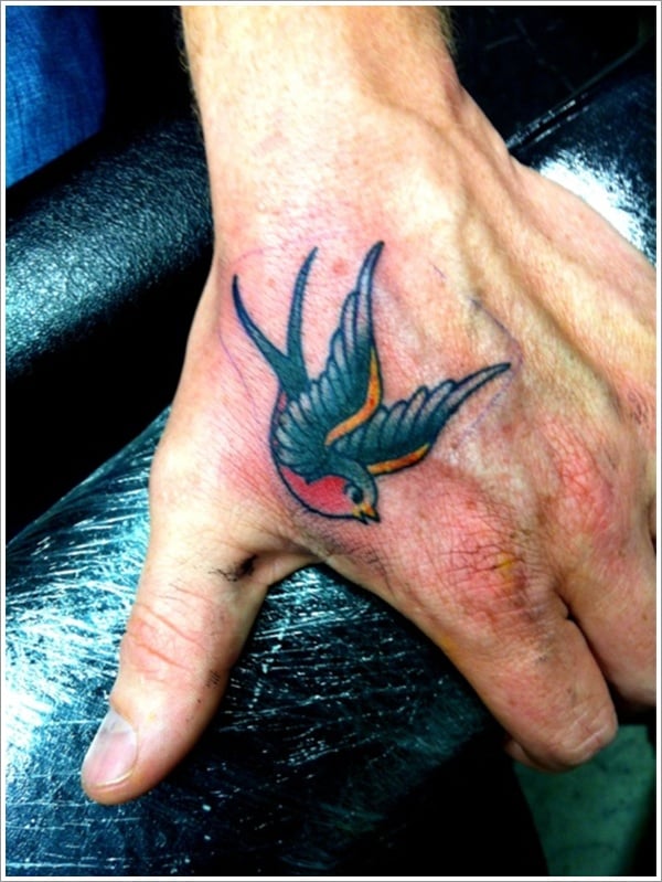  Swallow Tattoo Designs (4) 