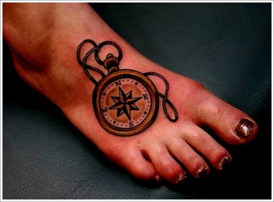  compass tattoo designs (25 ) 