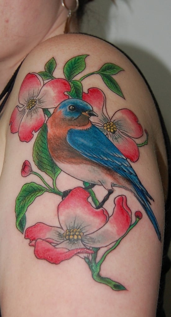  Dogwood Flower Tattoo (20) 