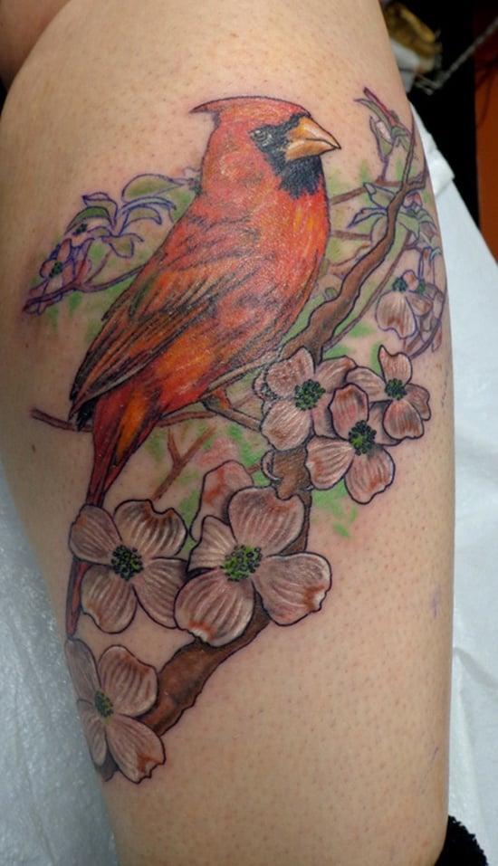 Dogwood Flower Tattoo (3)