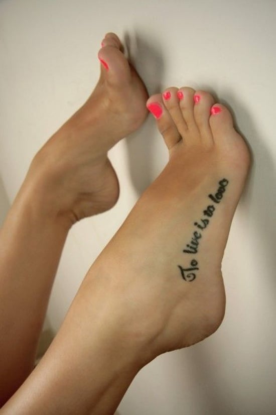 Images Of Foot Tattoos 38
