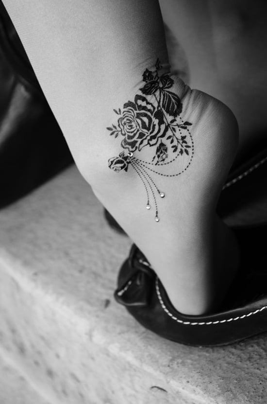 Feet Tattoo Designs (20)