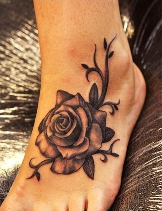 Feet Tattoo Designs (21 ) 