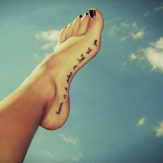 Feet Tattoo Designs (26 ) 
