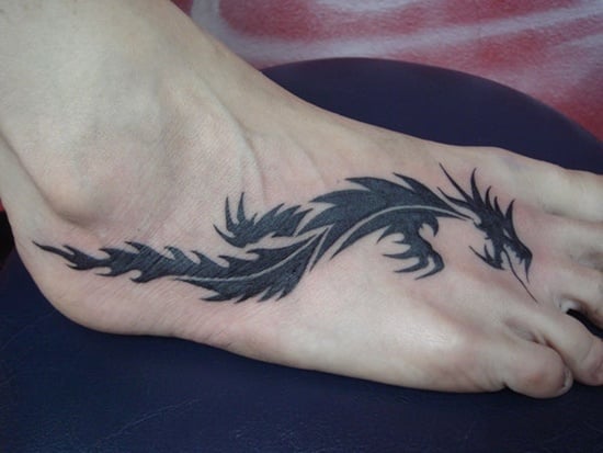 Feet Tattoo Designs (28 ) 