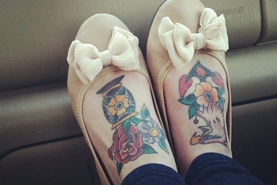 Feet Tattoo Designs (35 ) 