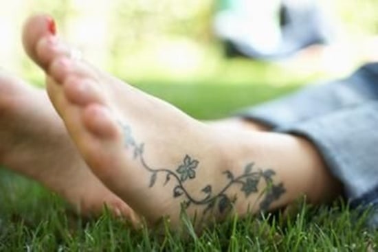 Feet Tattoo Designs (4 ) 
