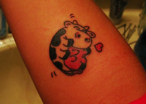  Cow Tattoo (13) 