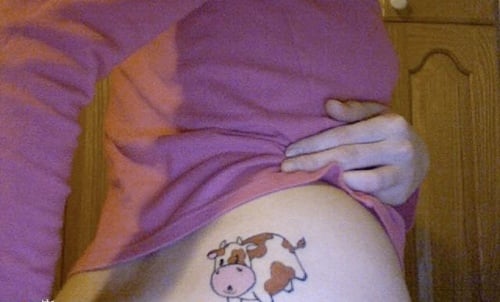 Cow Tattoo (14)