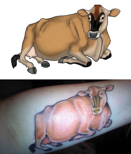  Cow Tattoo (16) 