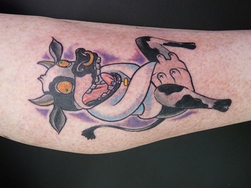  Cow Tattoo (19) 