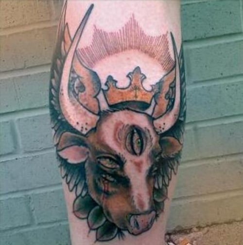 Cow Tattoo (24)