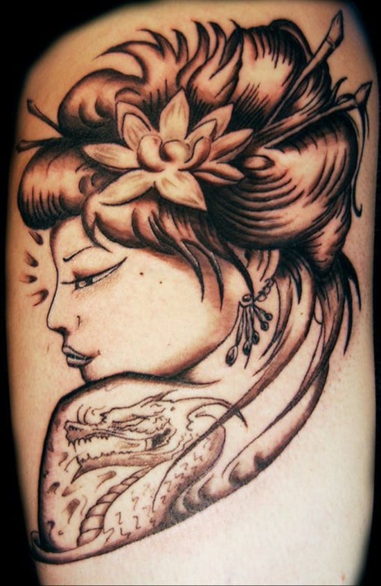  Geisha Tattoo (24) 