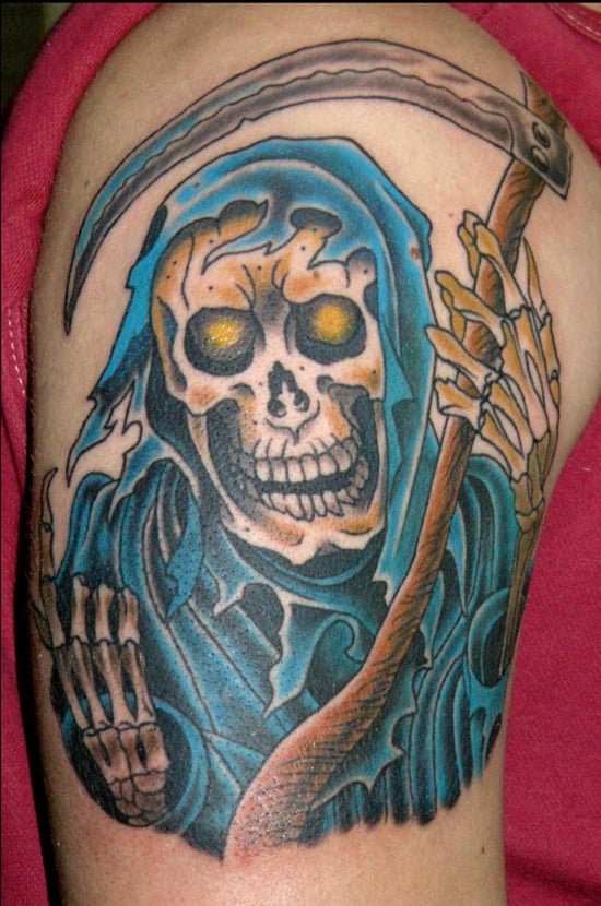  Grim Reaper Tattoo ( 24) 